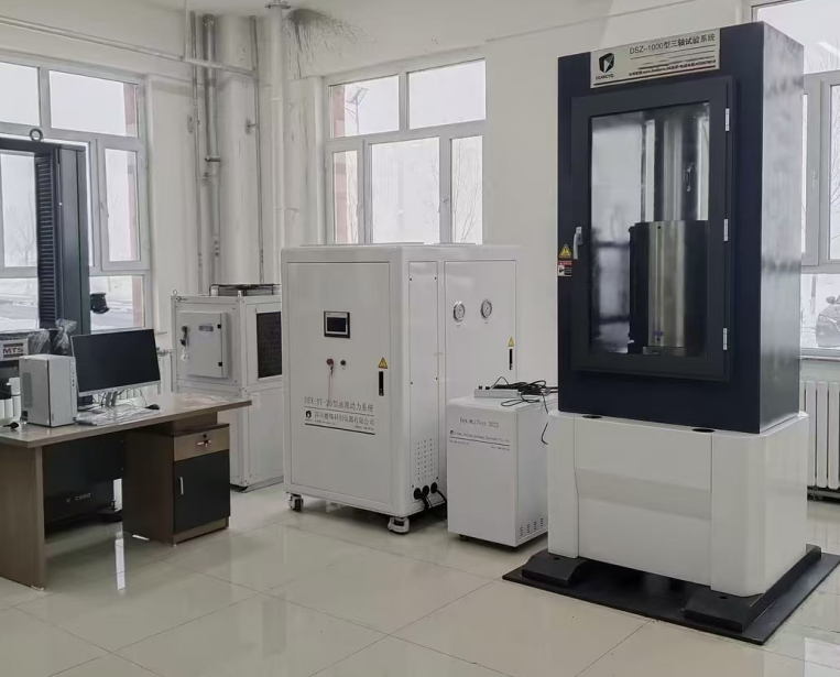 High Temperature And High Pressure Rock Triaxial Testing Machine DSZ-1000