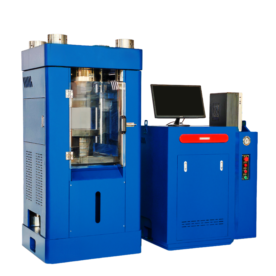 Pad type pressure testing machine